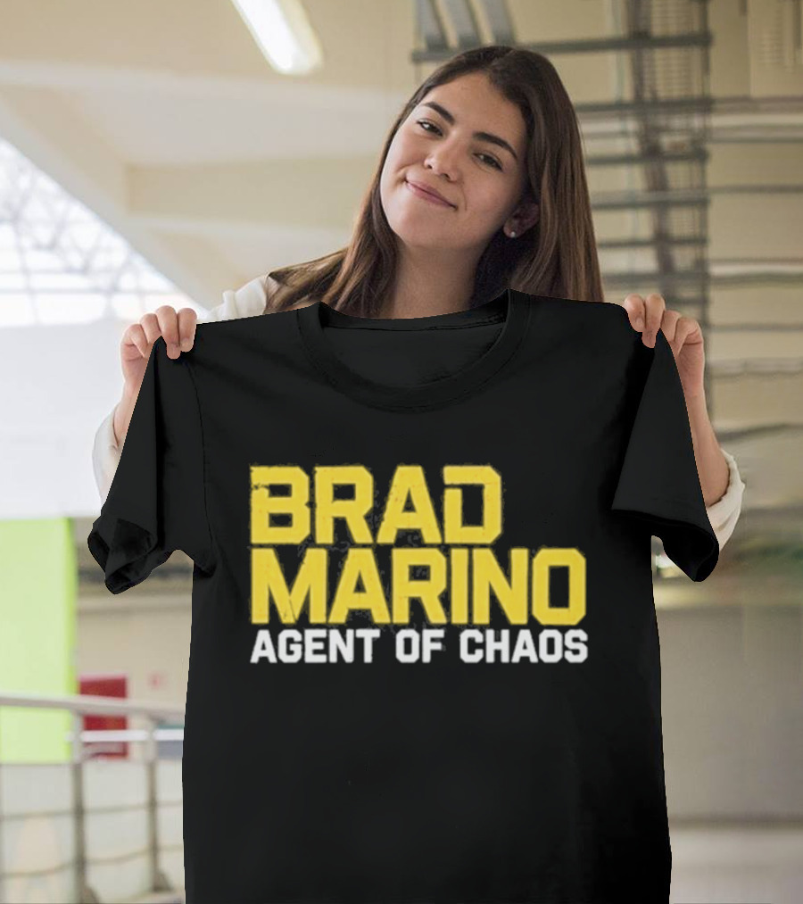 Brad Marino Agent Of Chaos Yellow T-Shirt