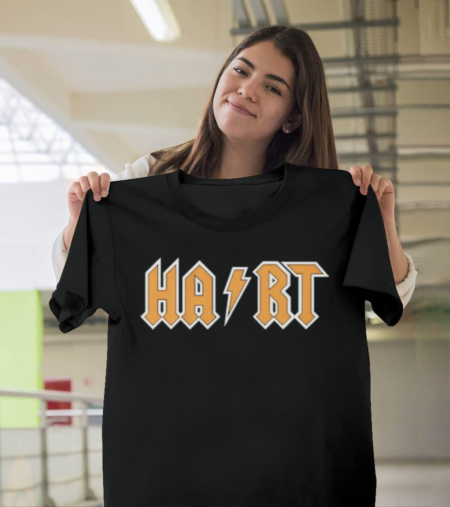 Carter Hart Vegas Golden Knights NHL Metal Rock T-Shirt