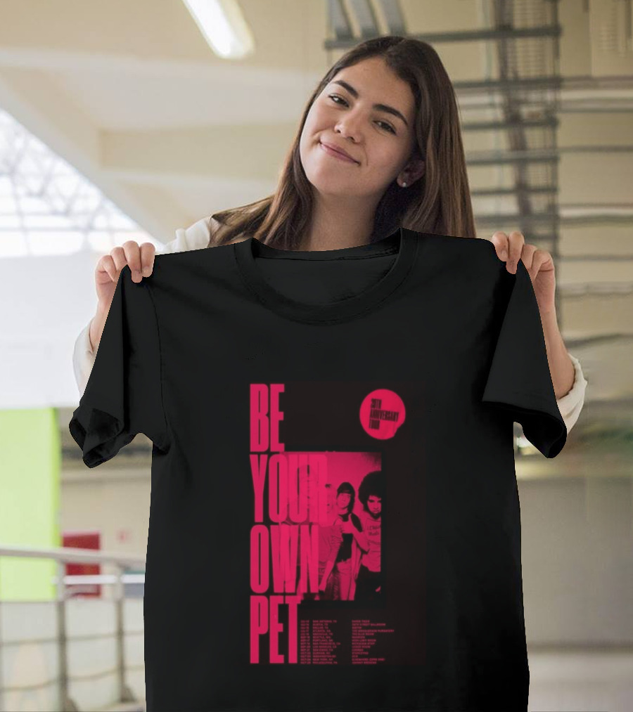 Be Your Own Pet 20th Anniversary Tour 2026 T-Shirt