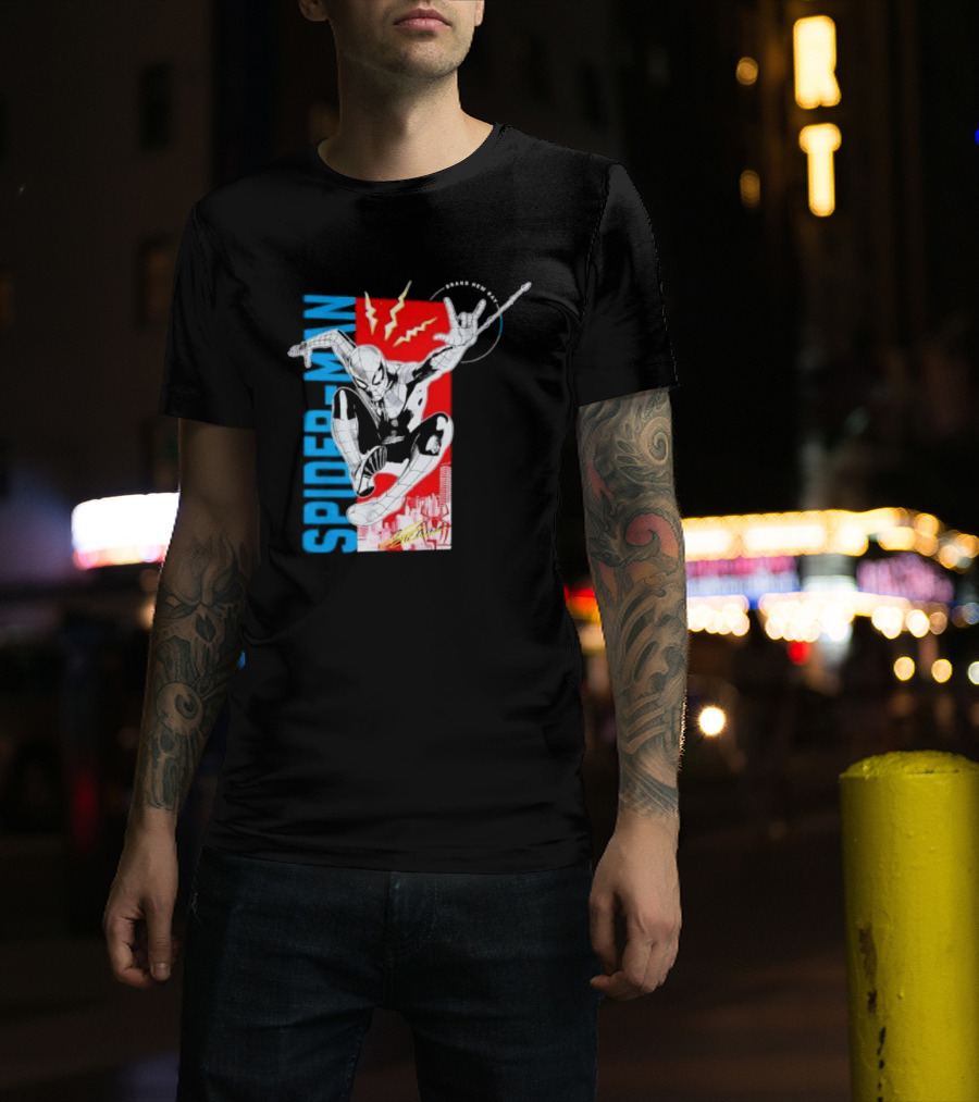 Spider Man Web Slinging Marvel Universe Brand New Day T-Shirt