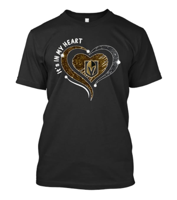 Vegas Golden Knights It's In My Heart Hockey NHL 2026 T-Shirt