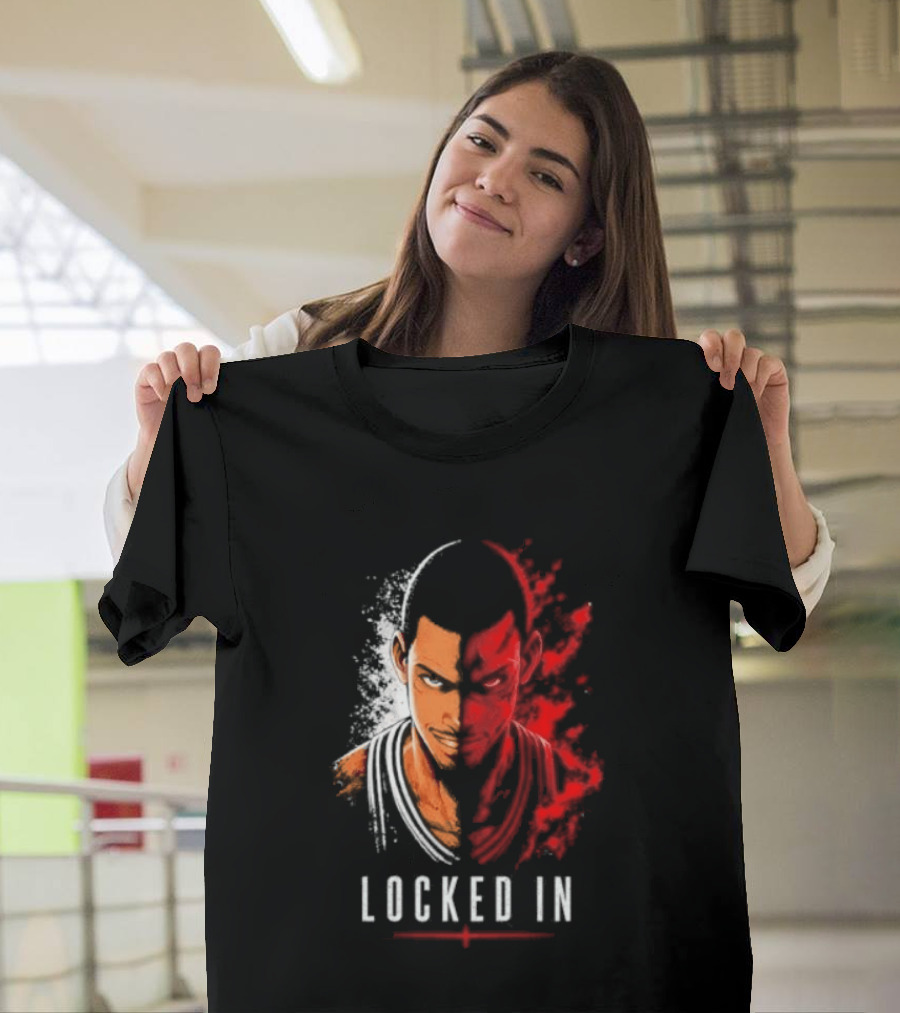 Victor Wembanyama Locked In Spurs Basketball Dual Color T-Shirt