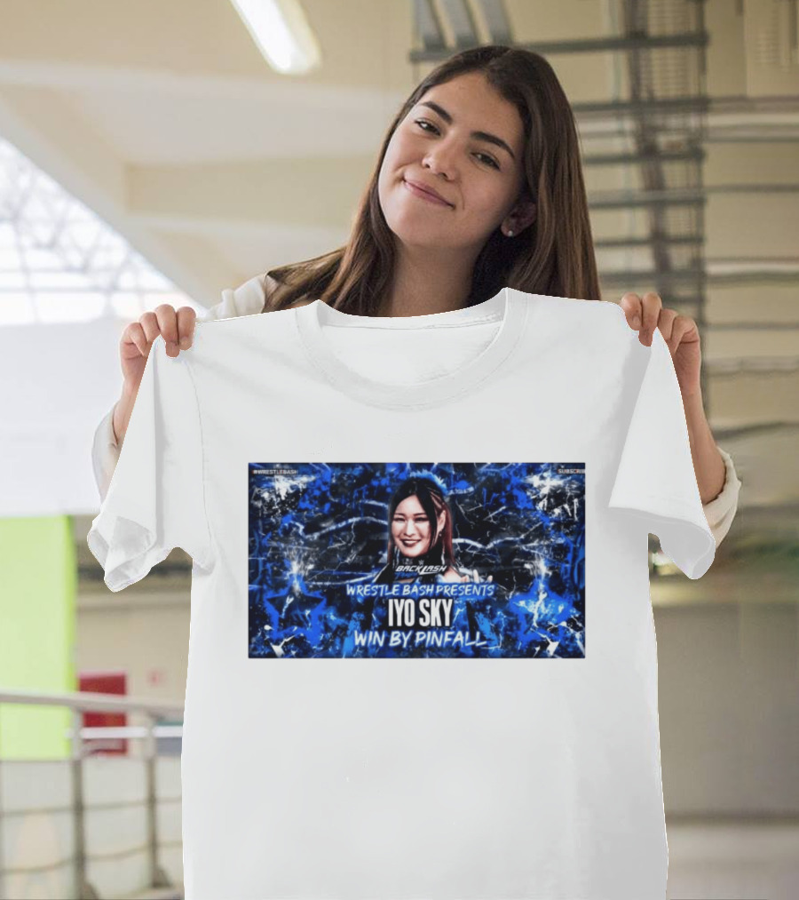 Backlash Tampa Wrestle Bash Presents Iyo Sky Win By Pinfall T-Shirt