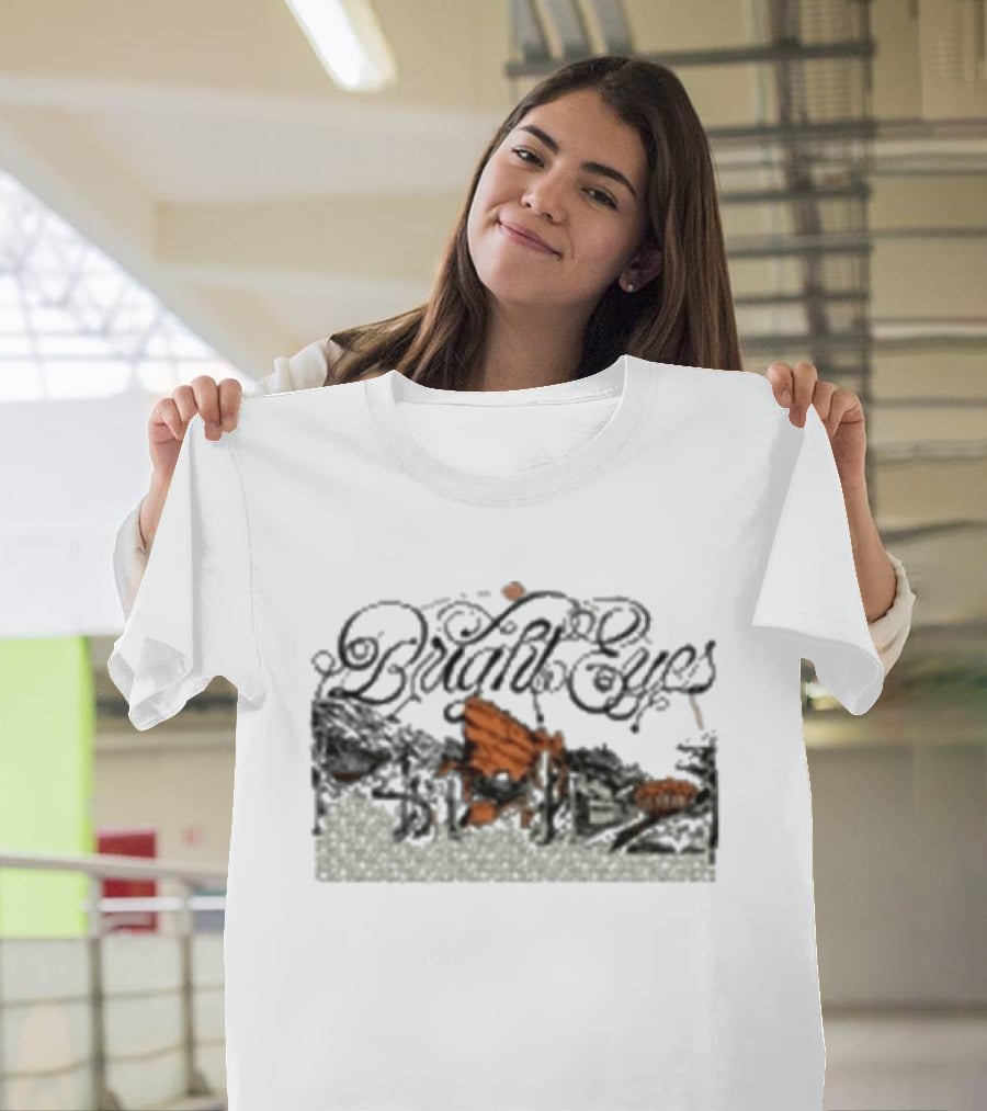 Bright Eyes Anniversary Shows Winged Horse T-Shirt