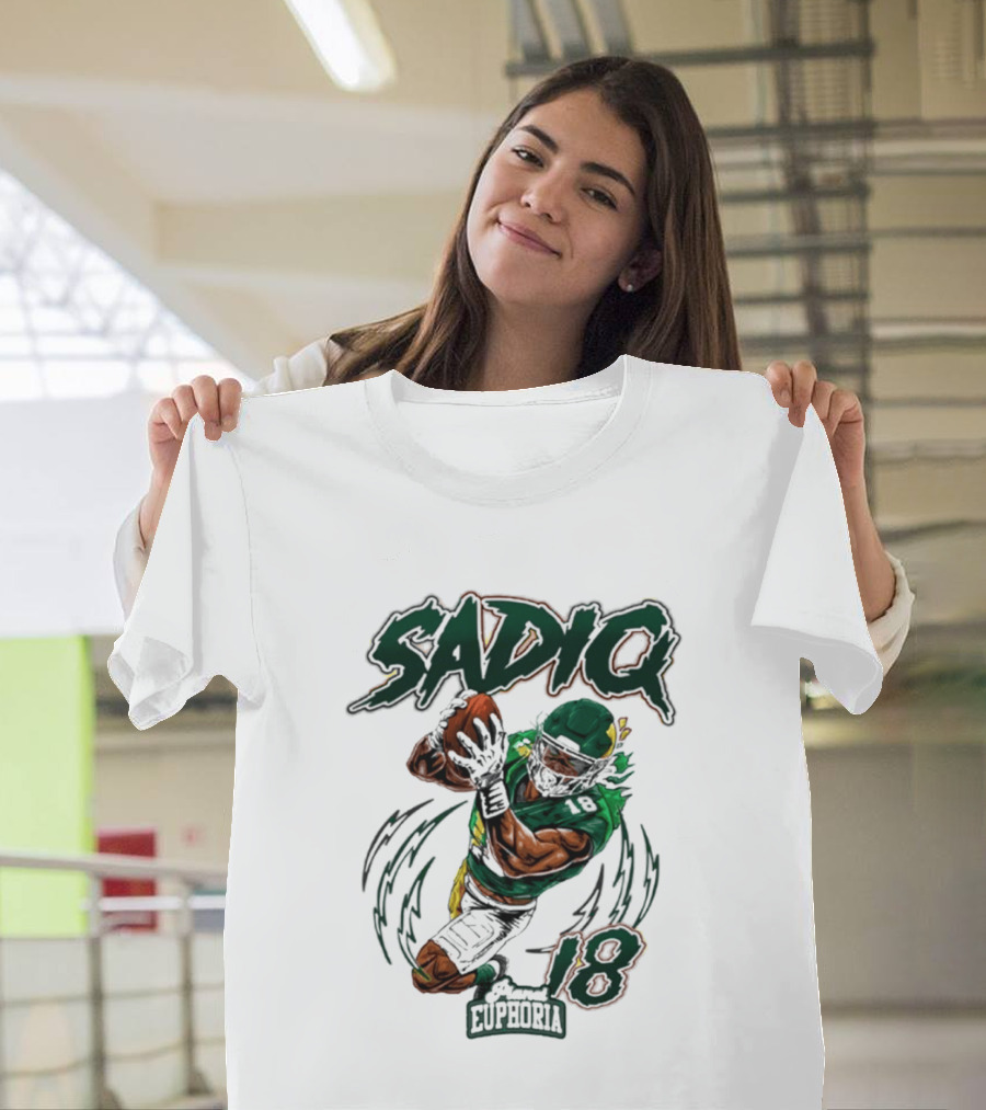 Sadiq Euphoria Football Catch 18 T-Shirt