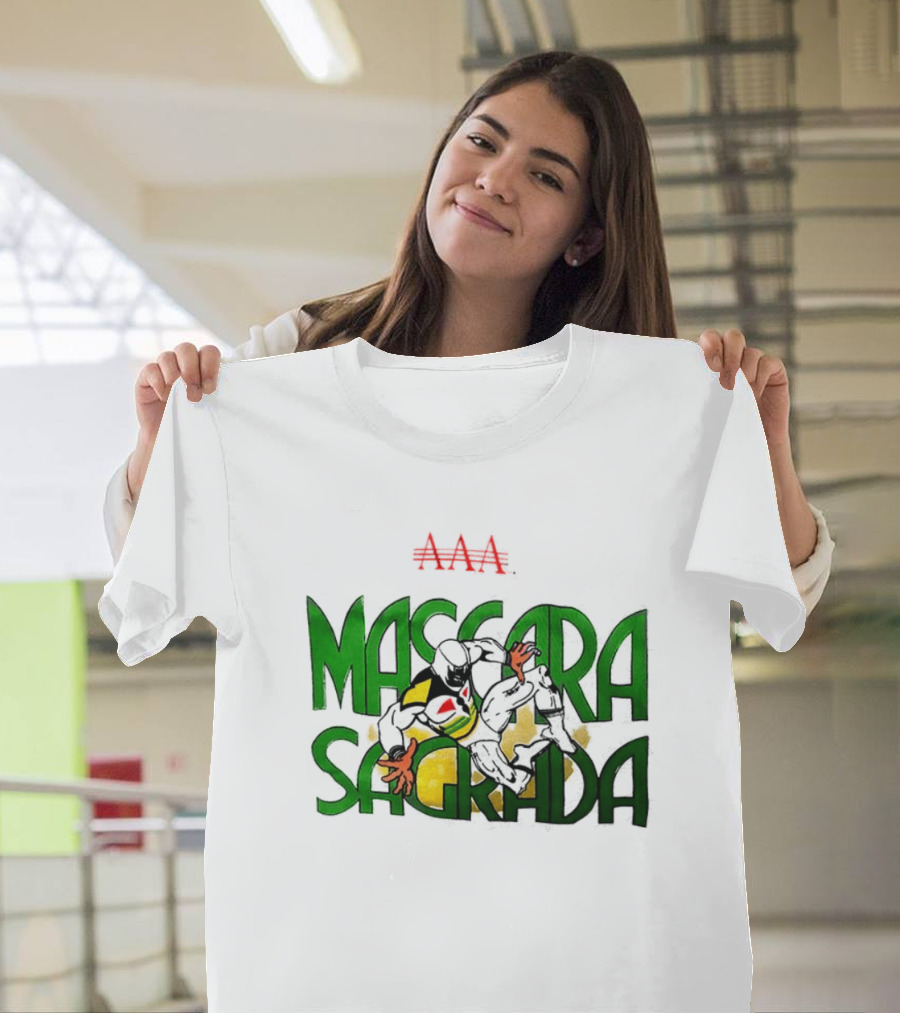 Máscara Sagrada AAA Lucha Libre Mexican Wrestling Hero T-Shirt
