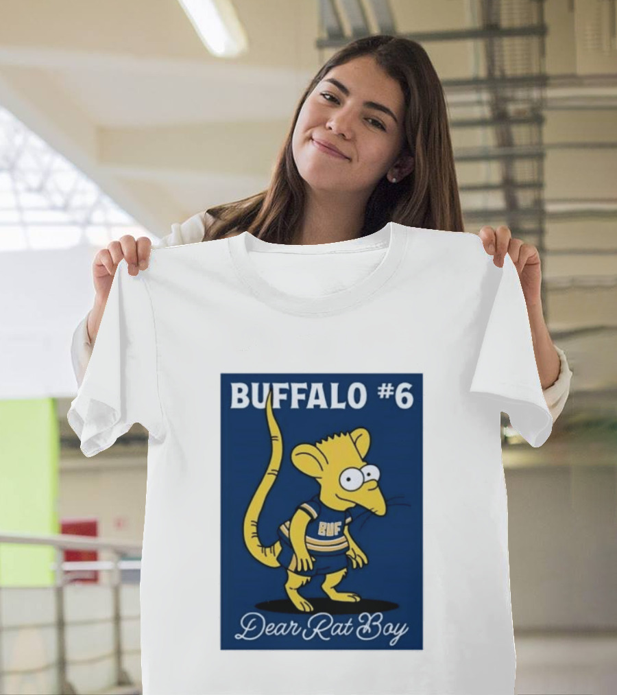 Buffalo #6 Dear Rat Boy BUF Jersey T-Shirt