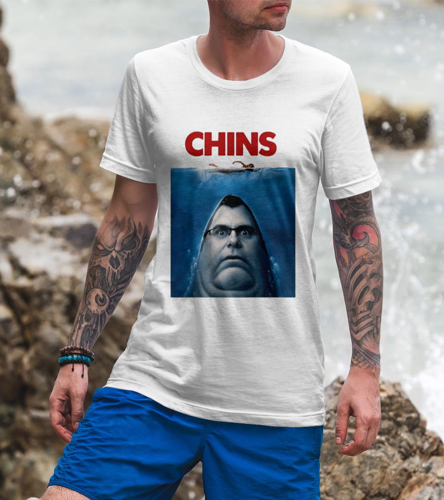 Chins X Jaws Movie T-Shirt