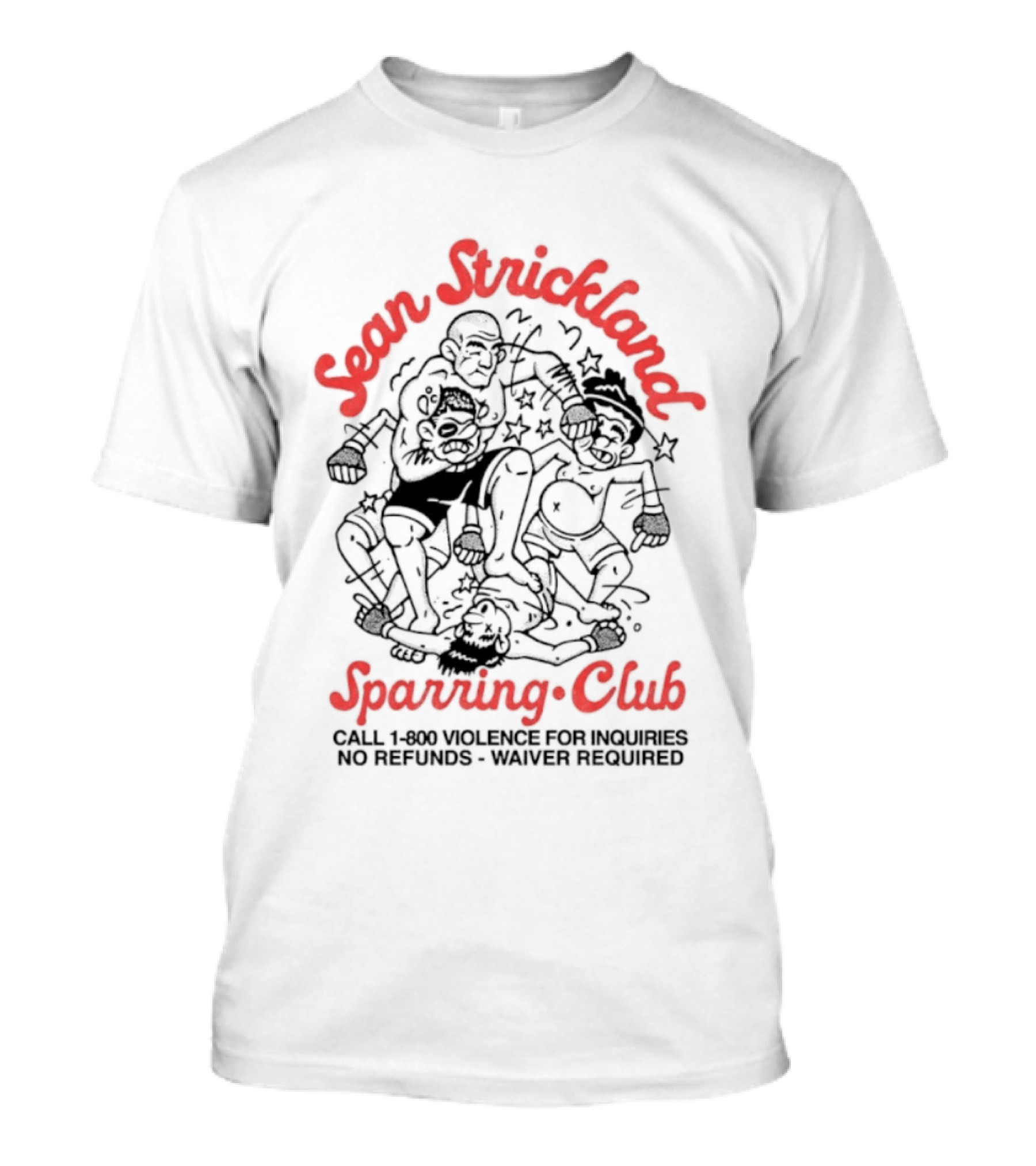 Sean Strickland Sparring Club MMA Fighter T-Shirt