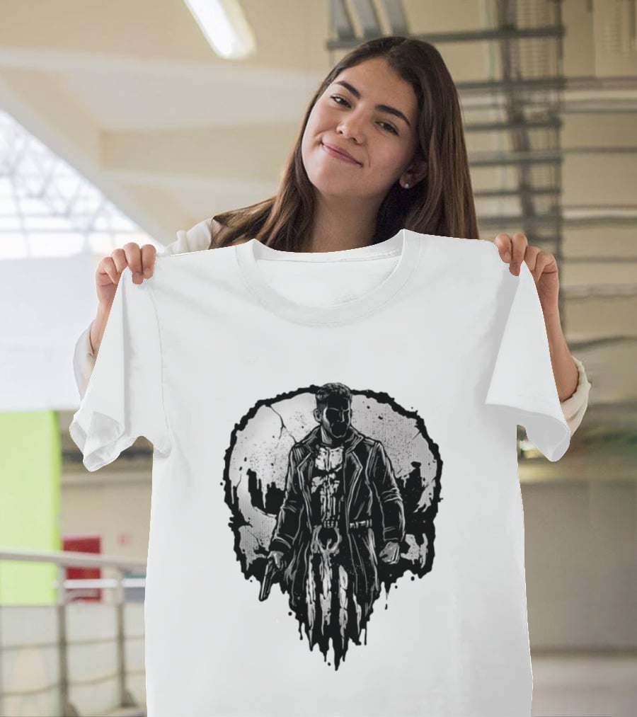 He Who Punishes Skull Emblem Marvel Comics T-Shirt