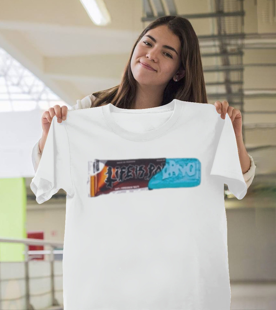 Life Is Porno Protein Bar Wrapper T-Shirt