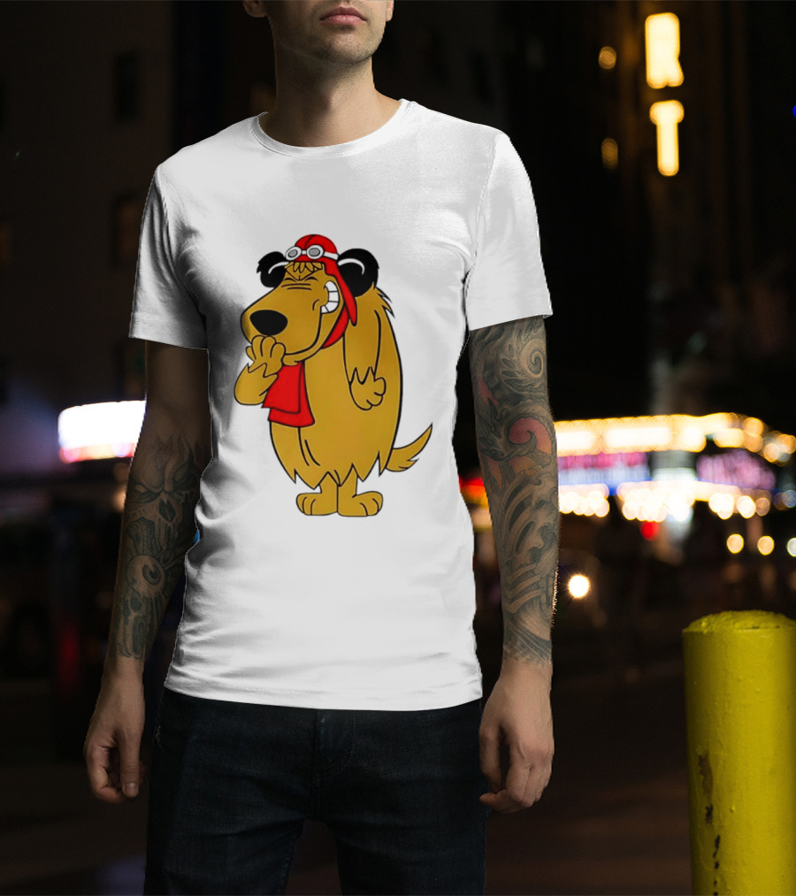 Muttley Dog Wacky Races Cartoon T-Shirt