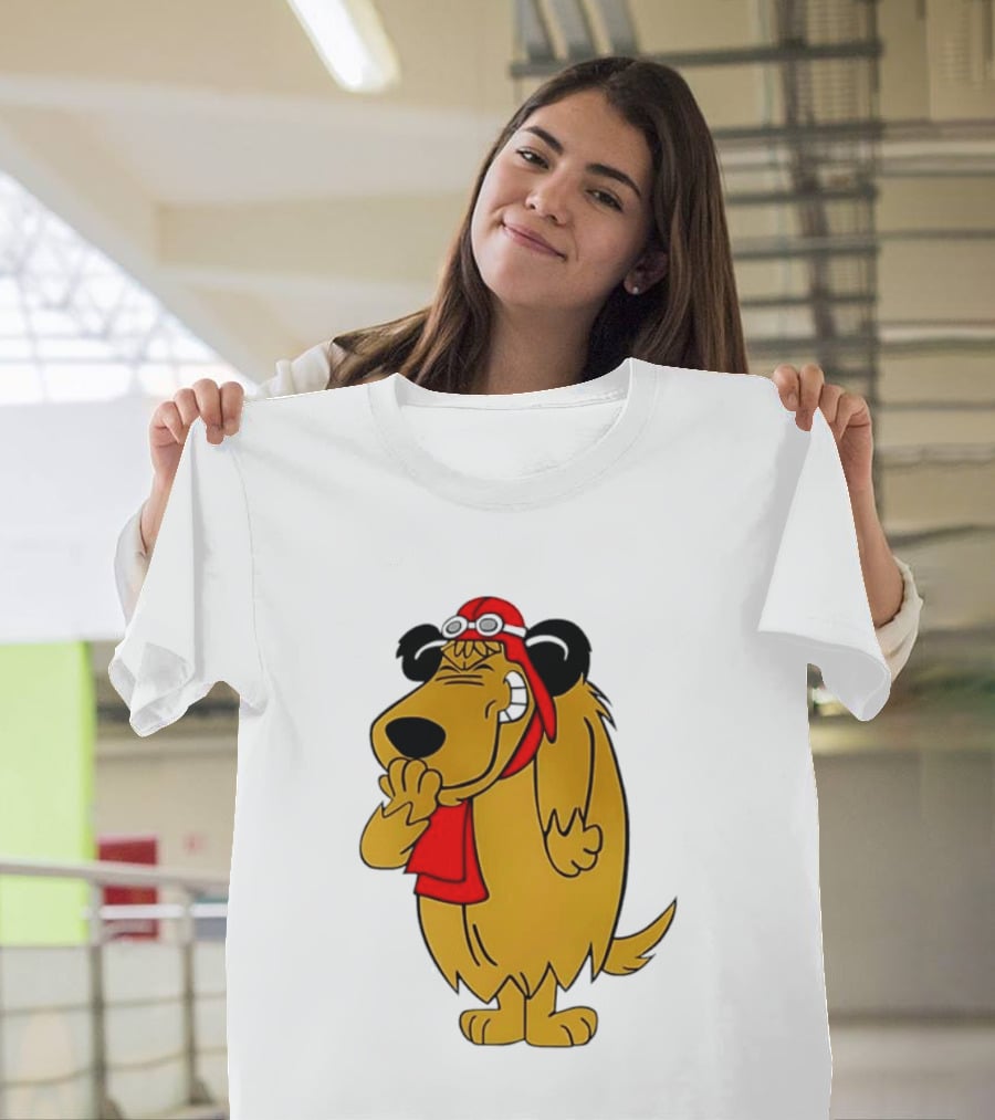 Muttley Dog Wacky Races Cartoon T-Shirt