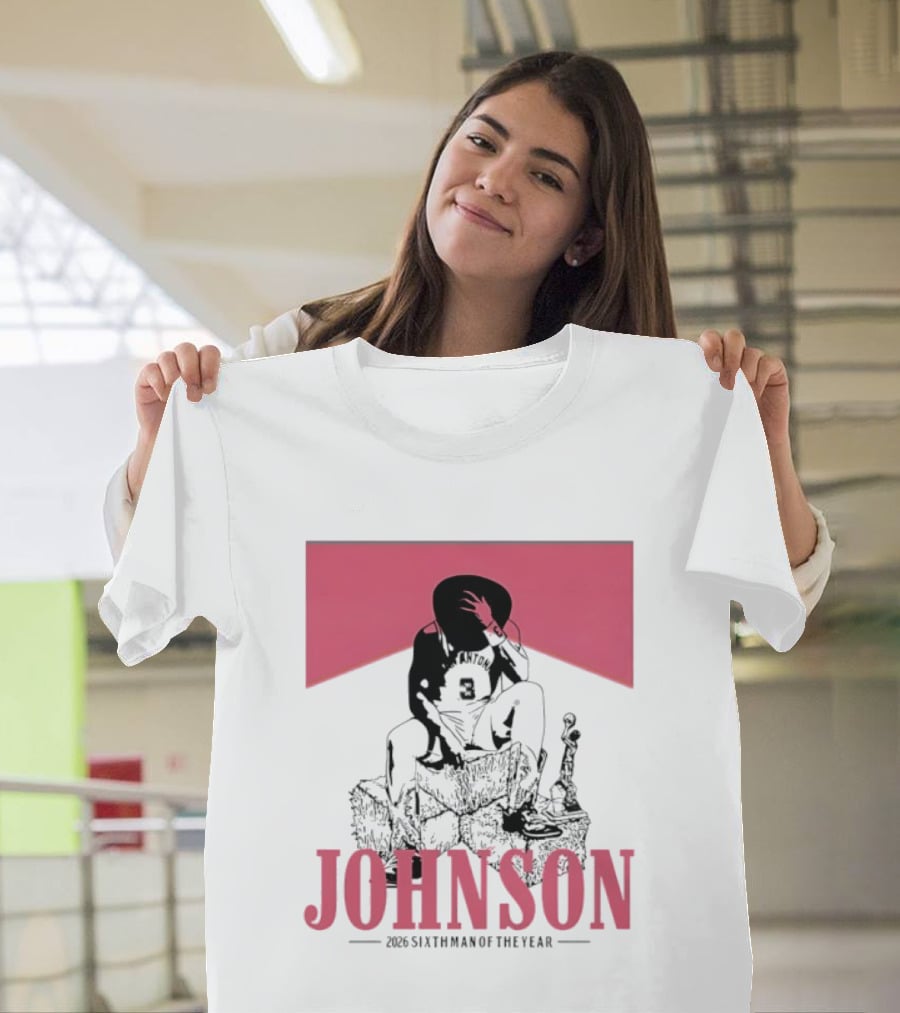 Keldon Johnson San Antonio Spurs 2026 Sixth Man Of The Year Johnson T-Shirt