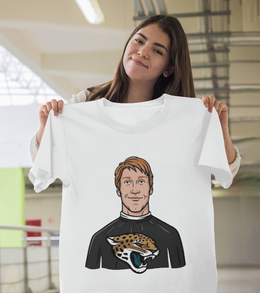 Trevor Lawrence Haircut Jacksonville Jaguars Meme T-Shirt
