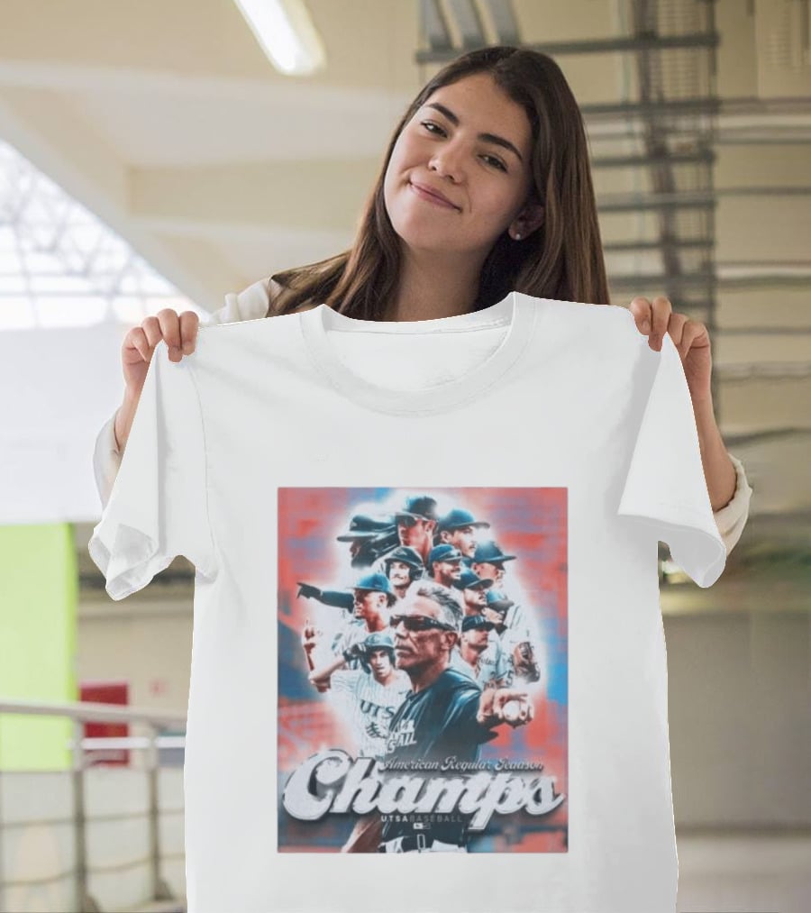 UTSA Baseball 2026 American Regular Season Champs Celebration T-Shirt