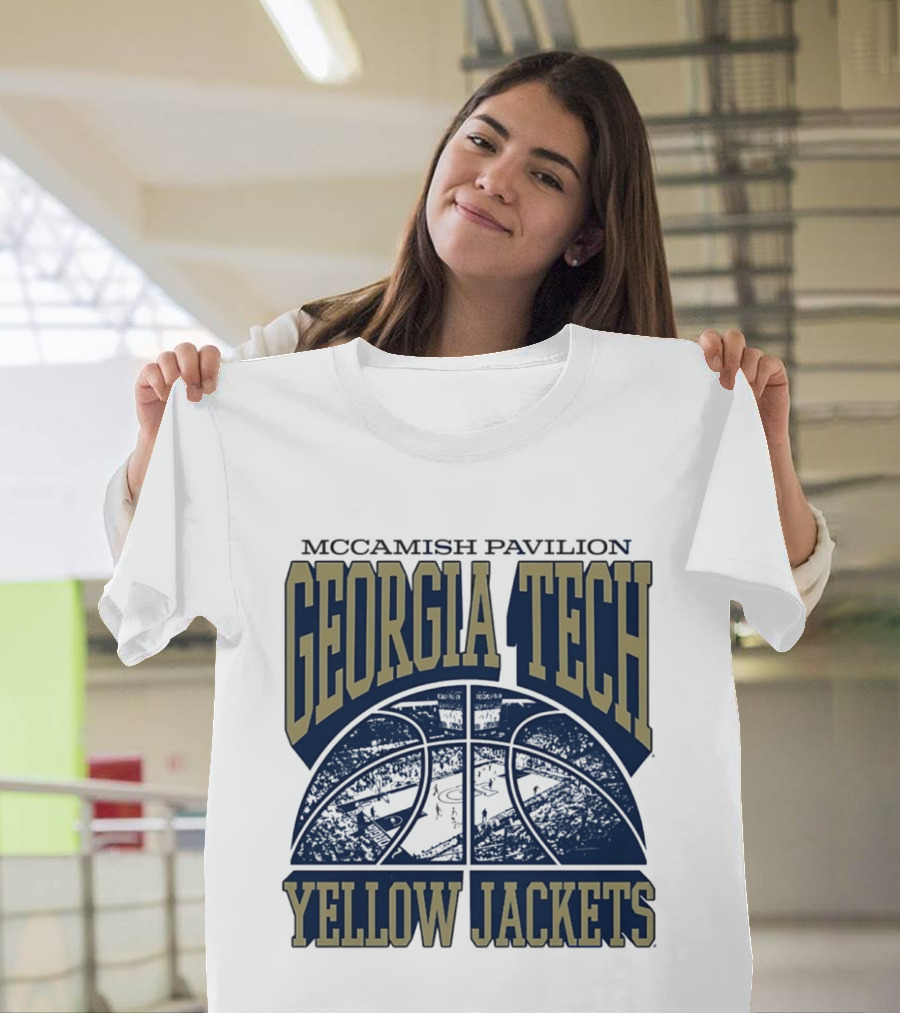 Georgia Tech Yellow Jackets Basketball McCamish Pavilion Georgia Tech Yellow Jackets T-Shirt