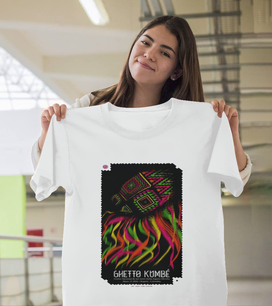 Ghetto Kumbé Centro Nacional De Las Artes Delia Zapata Olivella Bogotá Colombia Mayo 15 2026 T-Shirt