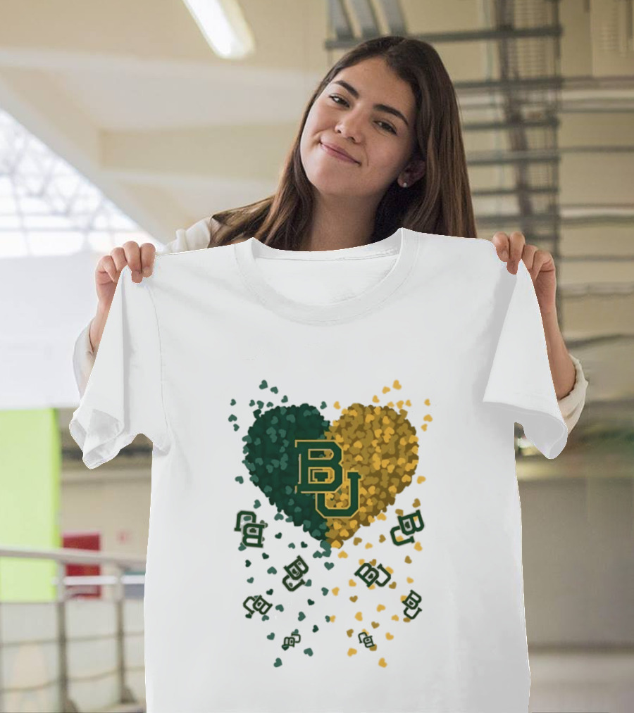 Heart Of Baylor Bears BU Football 2026 T-Shirt