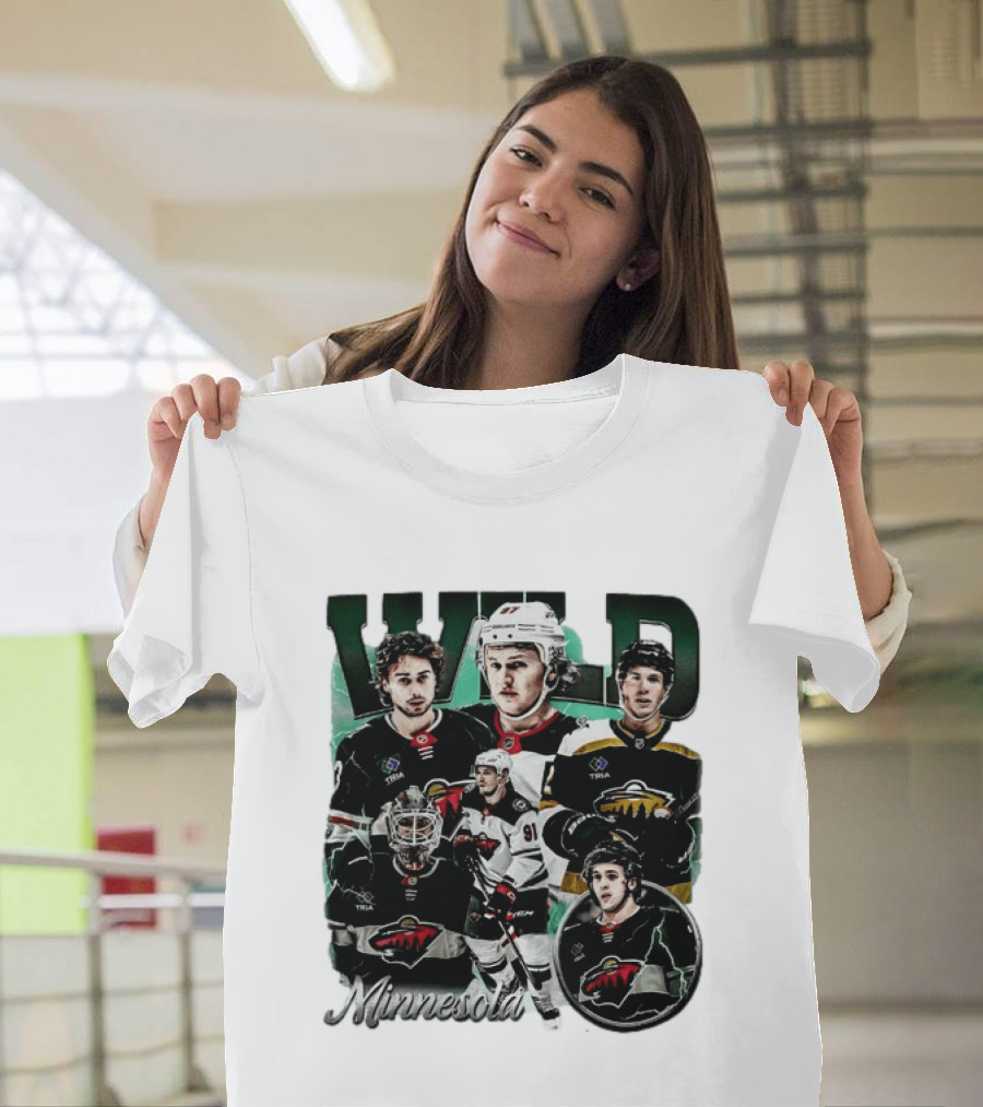 Minnesota Wild Hockey Team Players T-Shirt