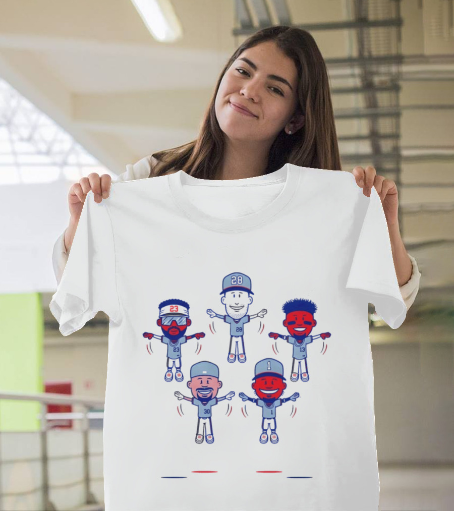 Keep Flying Atlanta Baseball Matt Olson Drake Baldwin Michael Harris II Cartoon Characters T-Shirt