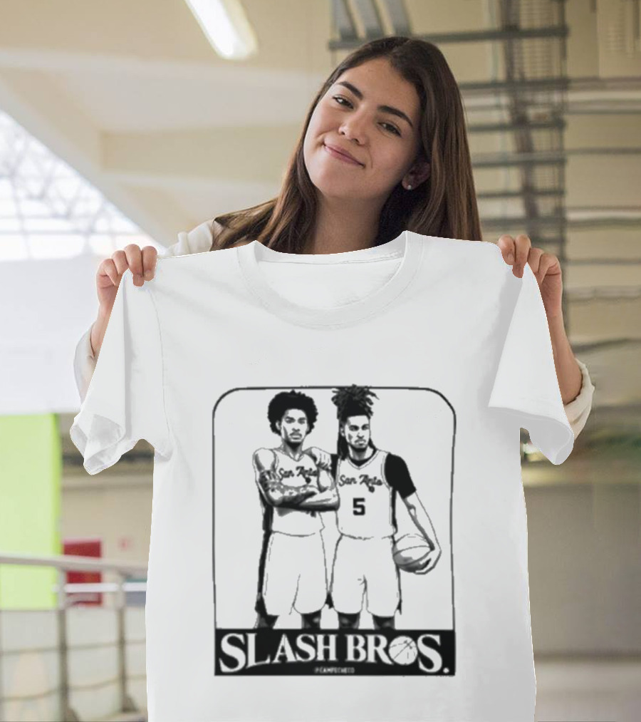 Slash Bros San Fran Basketball Duo 5 T-Shirt
