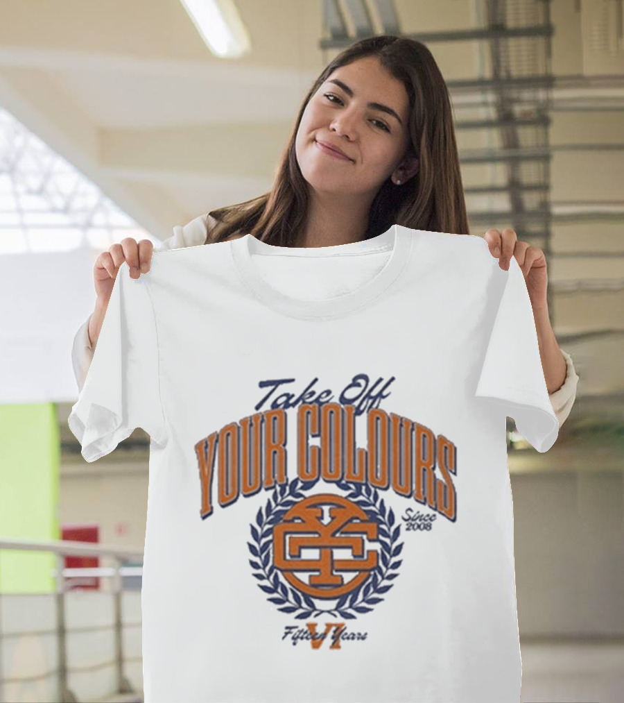 You Me At Six Take Off Your Colours 15 Years 2008 YMAS 15th Anniversary T-Shirt