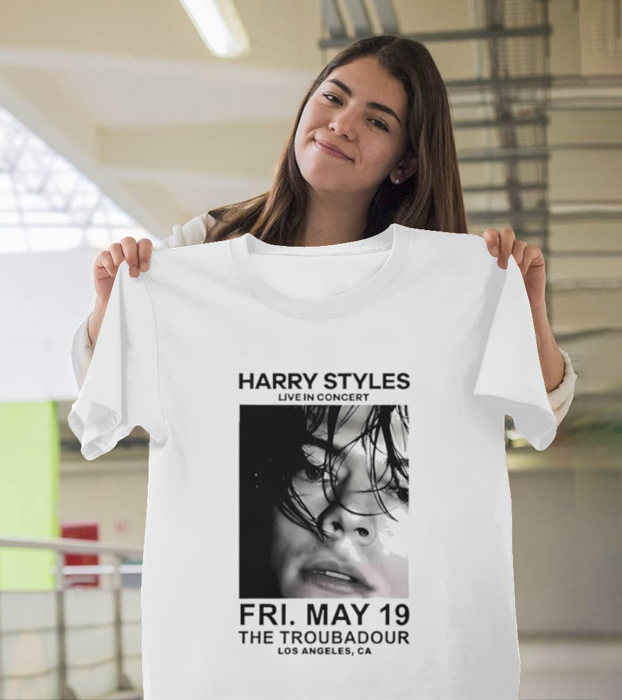 Harry Styles Live In Concert Fri May 19 The Troubadour Los Angeles 2026 T-Shirt