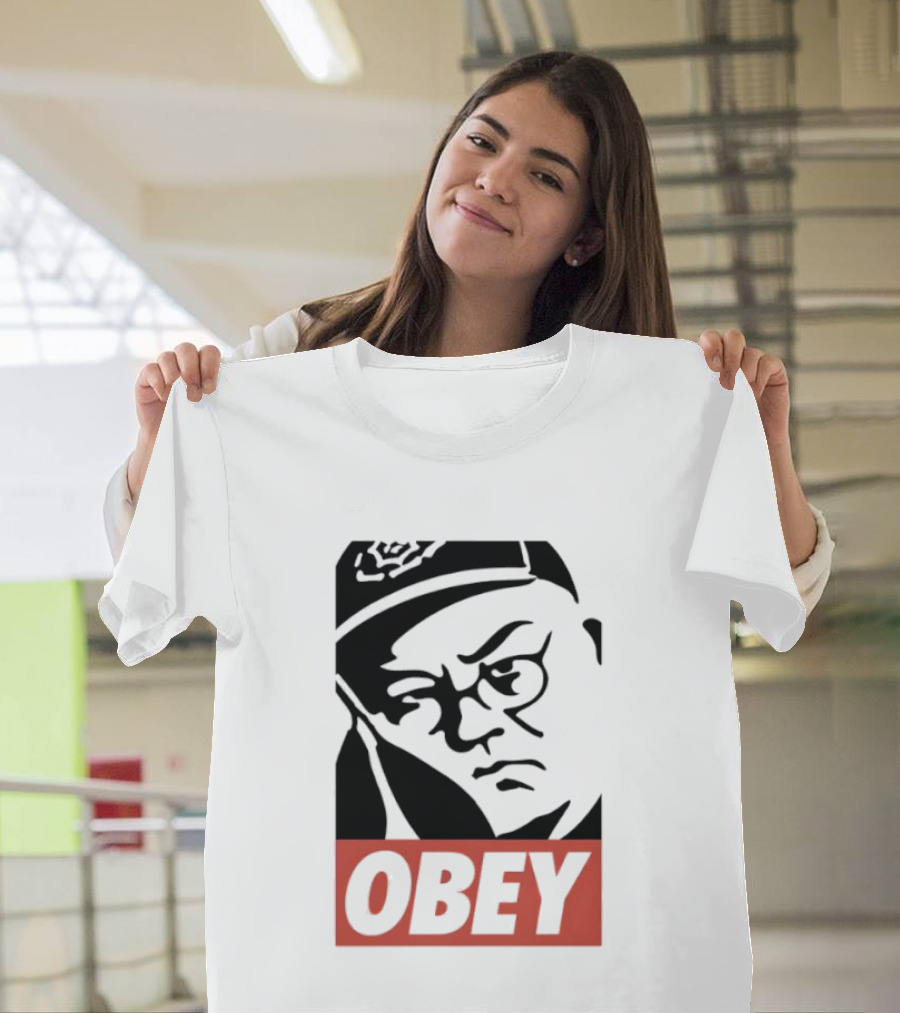 Obey Giant Face Shepard Fairey Street T-Shirt