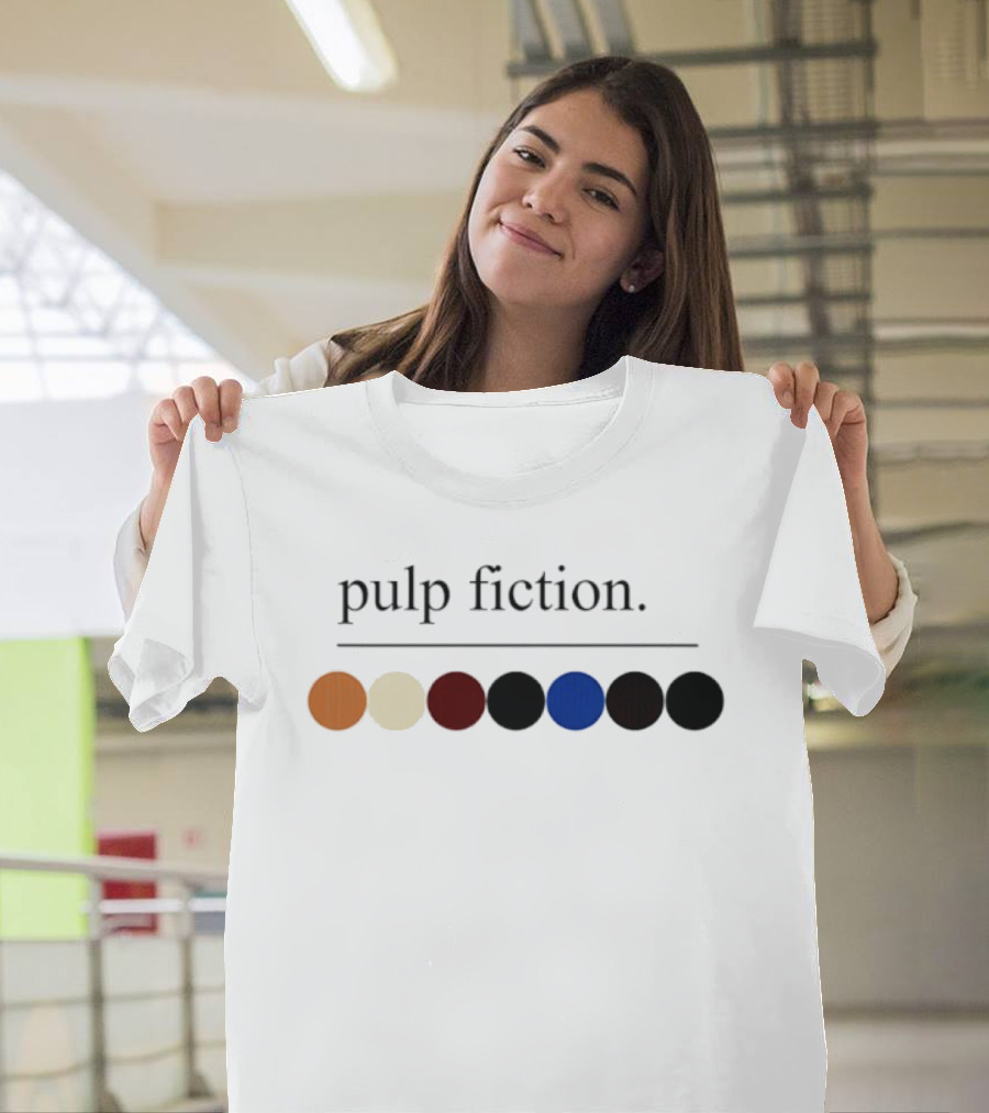 Pulp Fiction Colored Circles T-Shirt