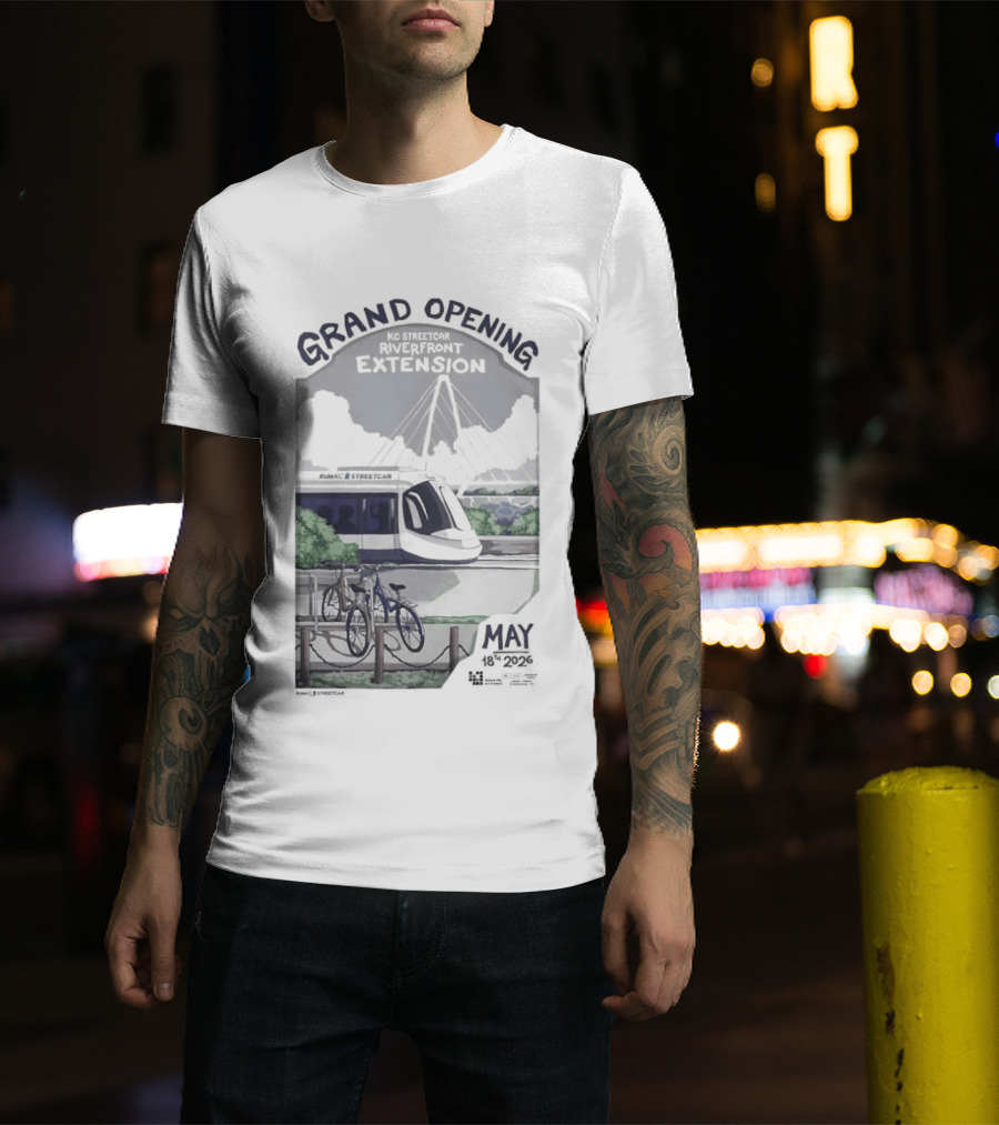 Grand Opening Ceremony Kansas City Institute Riverfront Extension May 18 2026 T-Shirt