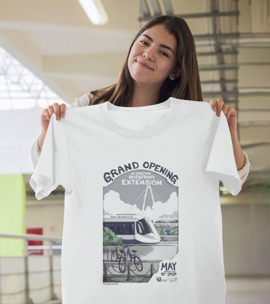 Grand Opening Ceremony Kansas City Institute Riverfront Extension May 18 2026 T-Shirt