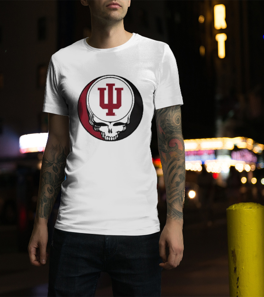 Indiana University Grateful Dead Steal Your Face T-Shirt