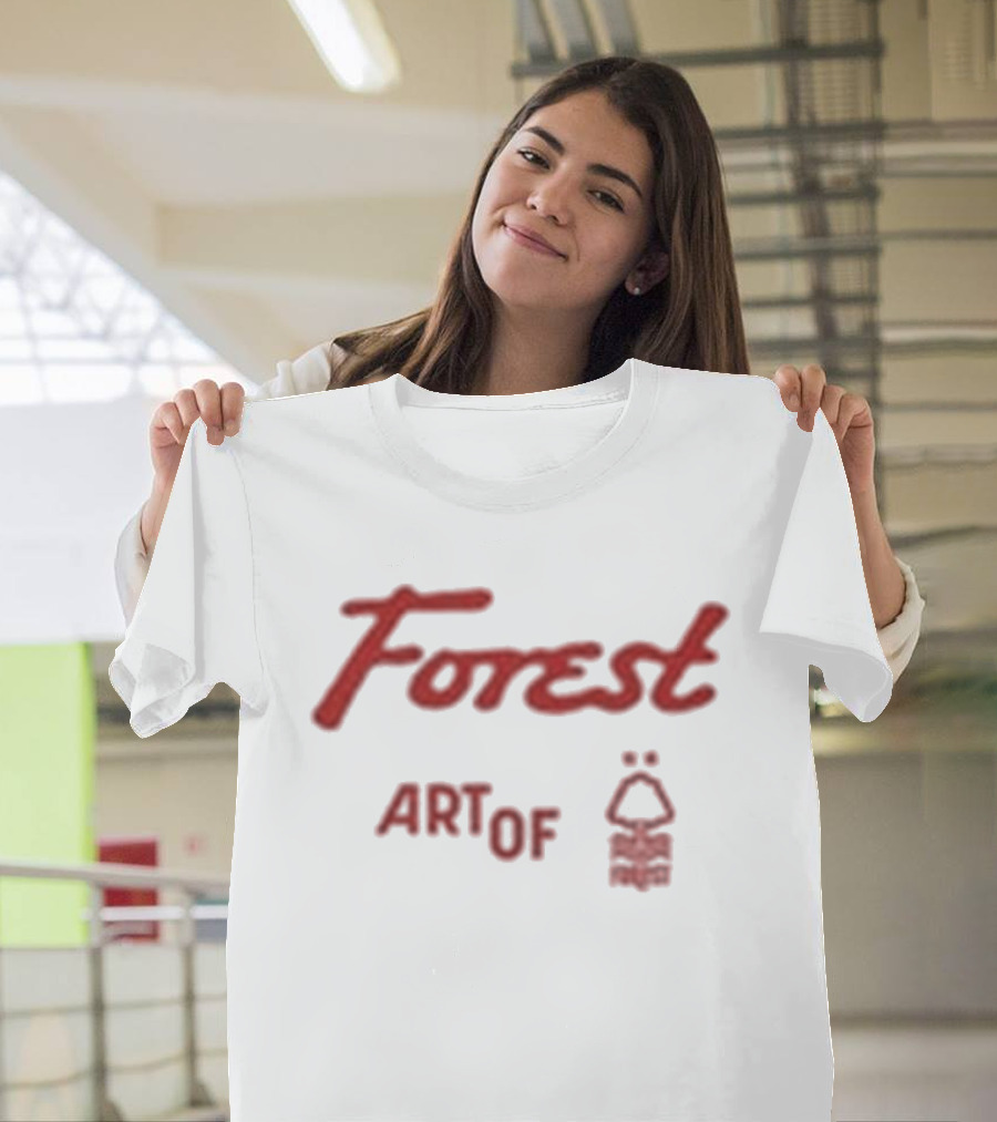 Forest Art Of Nottingham NFFC White Motel T-Shirt