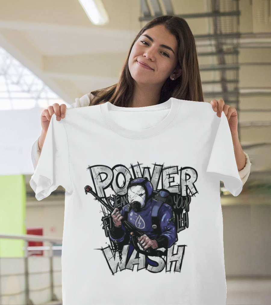 PowerWash Simulator Clean Your Fith T-Shirt