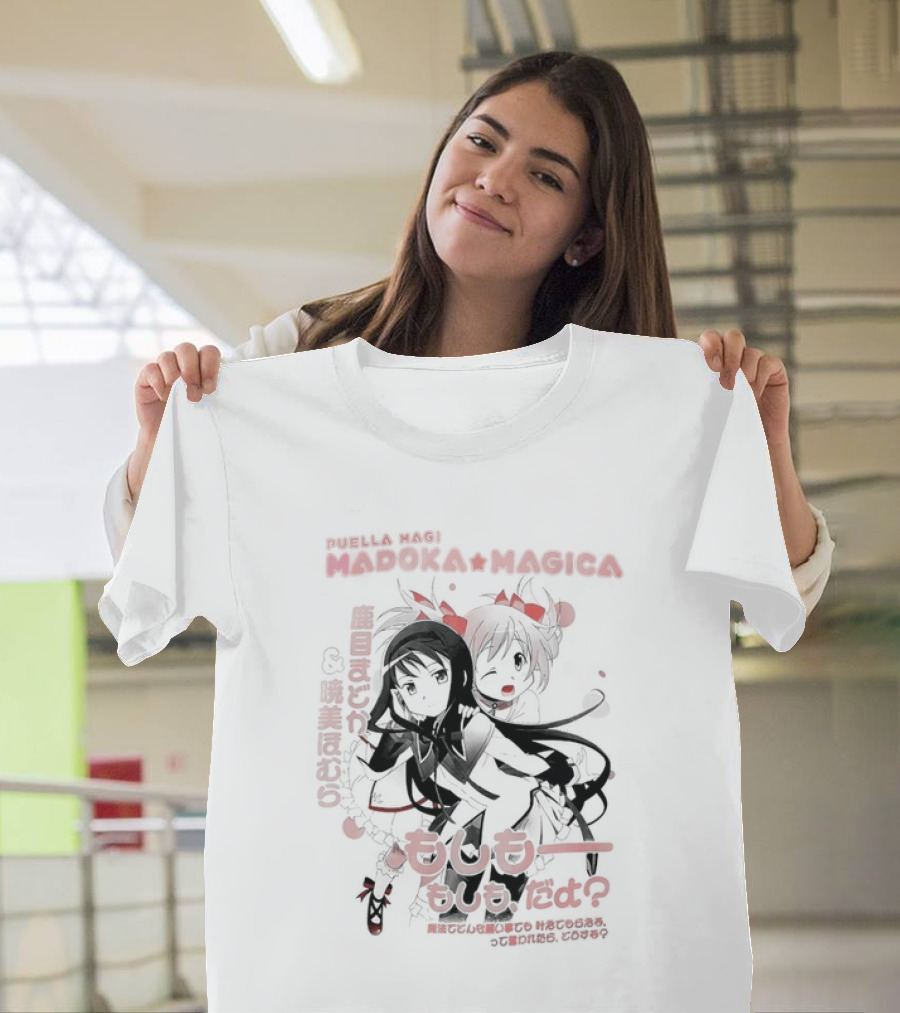 Puella Magi Madoka Magica Duo T-Shirt