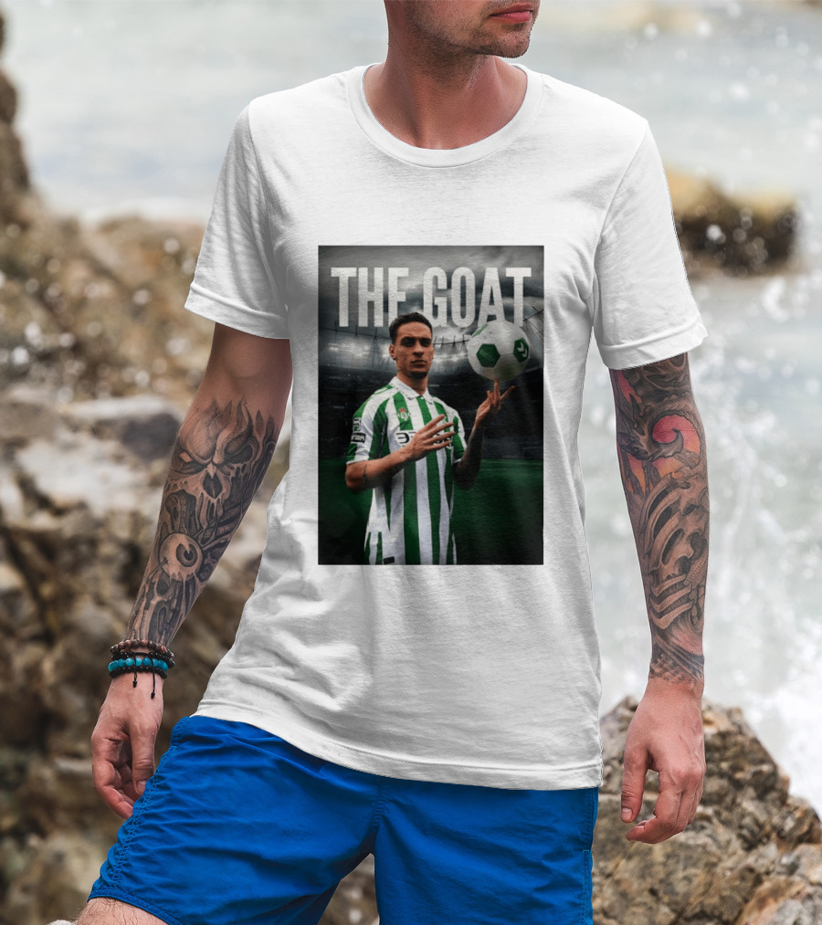 Antony Real Betis FC The Goat Soccer 2026 T-Shirt