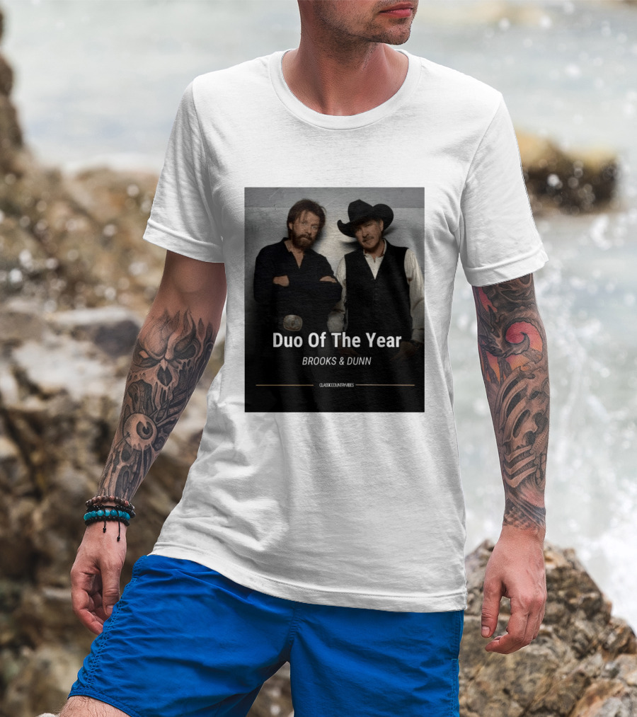 Brooks & Dunn Duo Of The Year Classic Country Vibes T-Shirt