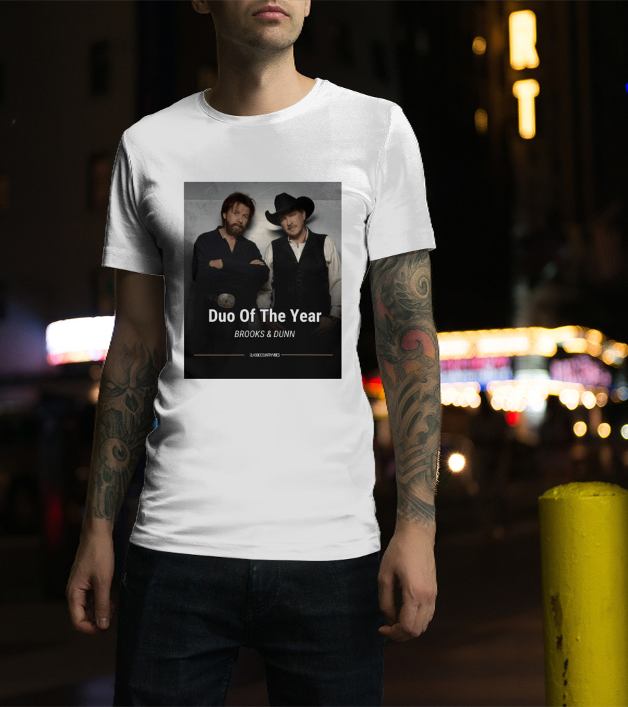 Brooks & Dunn Duo Of The Year Classic Country Vibes T-Shirt