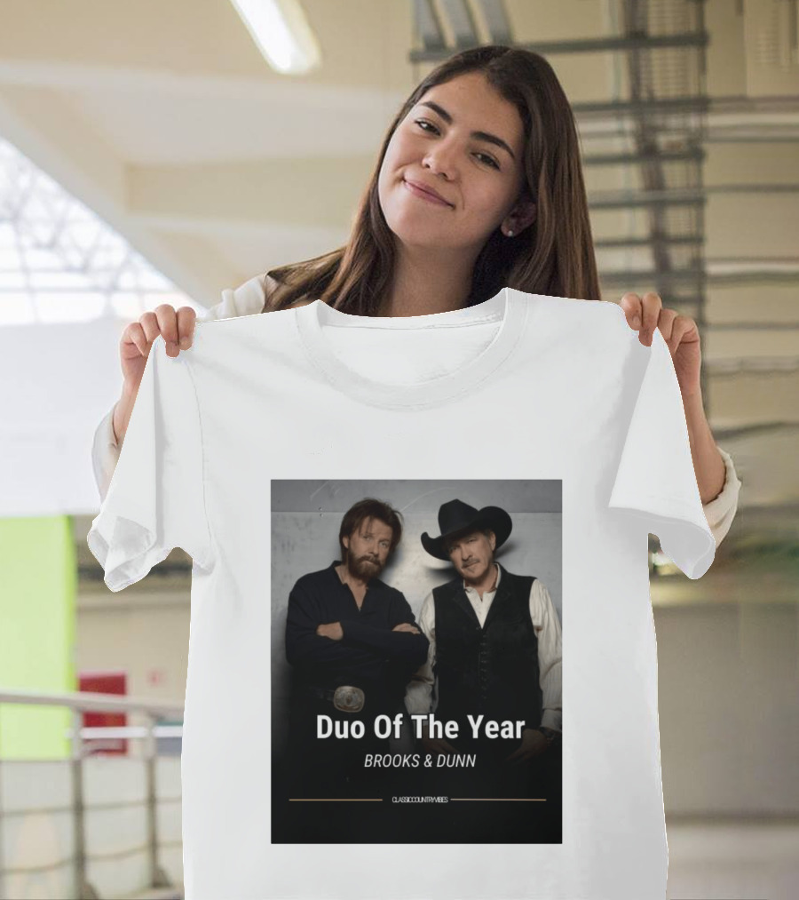 Brooks & Dunn Duo Of The Year Classic Country Vibes T-Shirt
