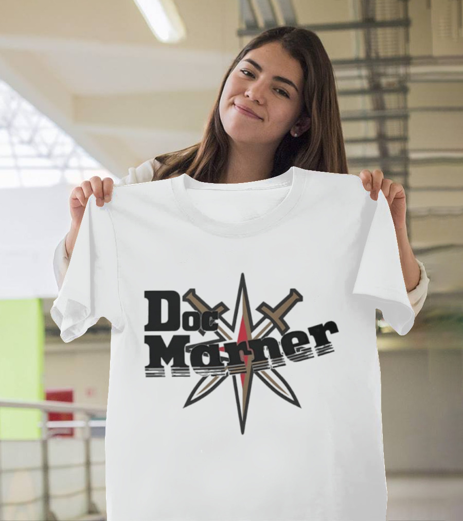 Doc Marner Vegas Golden Knights Hockey Sword T-Shirt