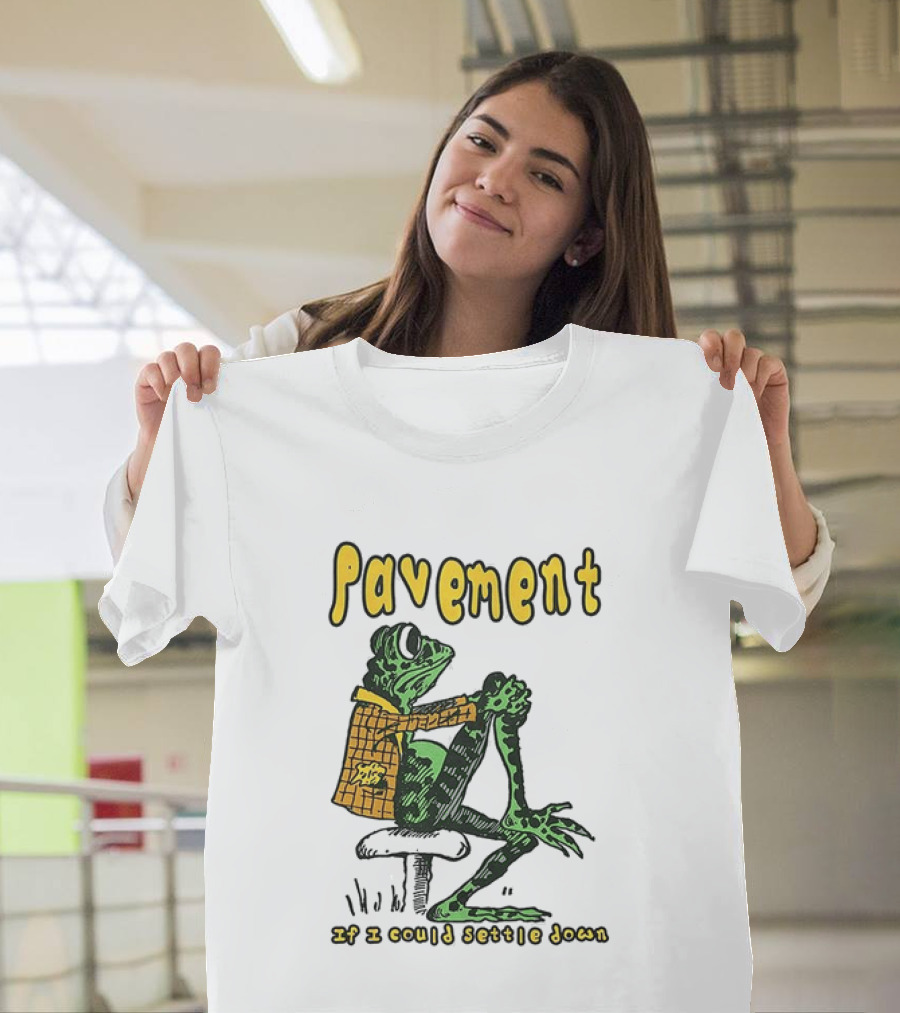 Pavement If I Could Settle Down Frog T-Shirt