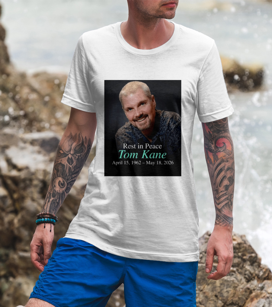 Rest In Peace Tom Kane April 15 1962 May 18 2026 American Voice Actor T-Shirt