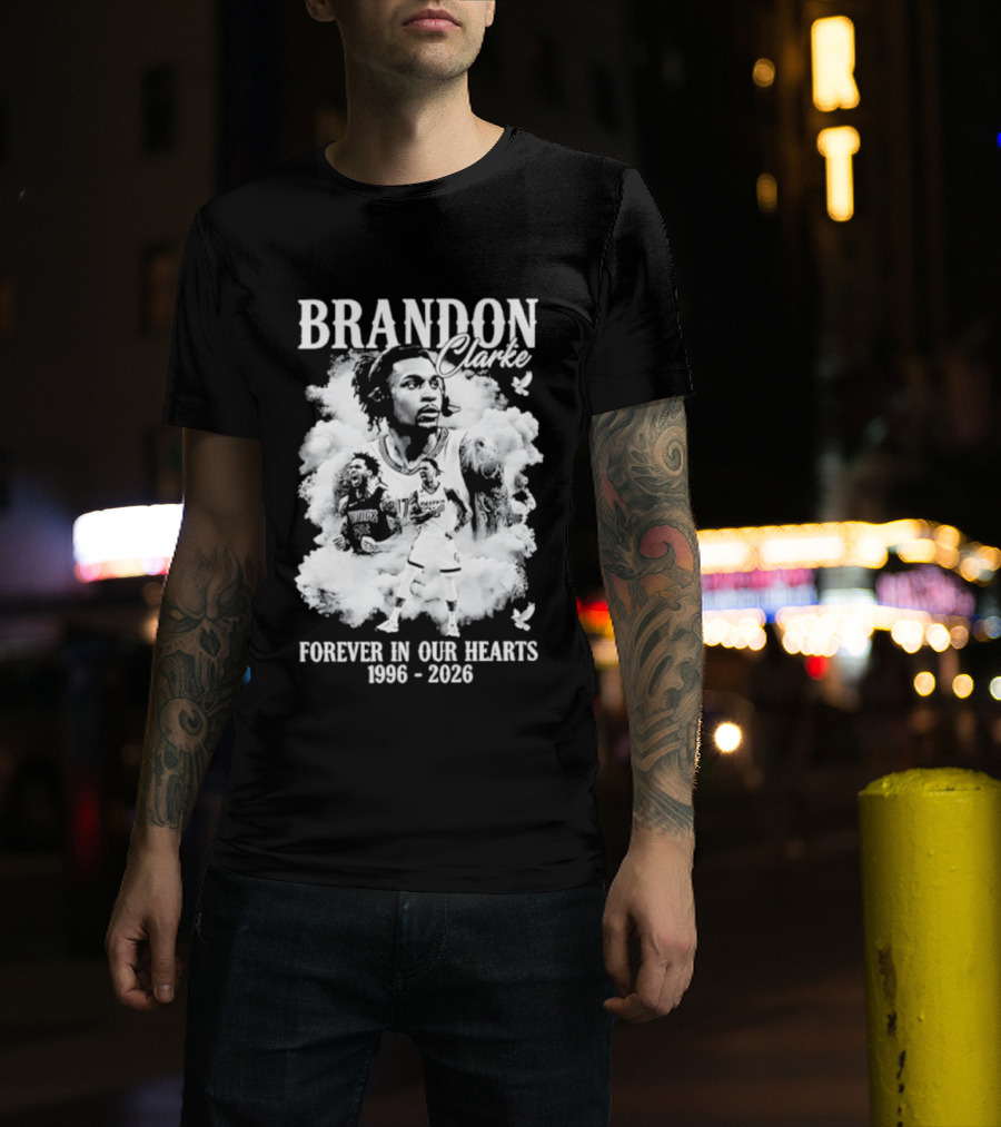 Brandon Clarke Forever In Our Hearts 1996 2026 T-Shirt