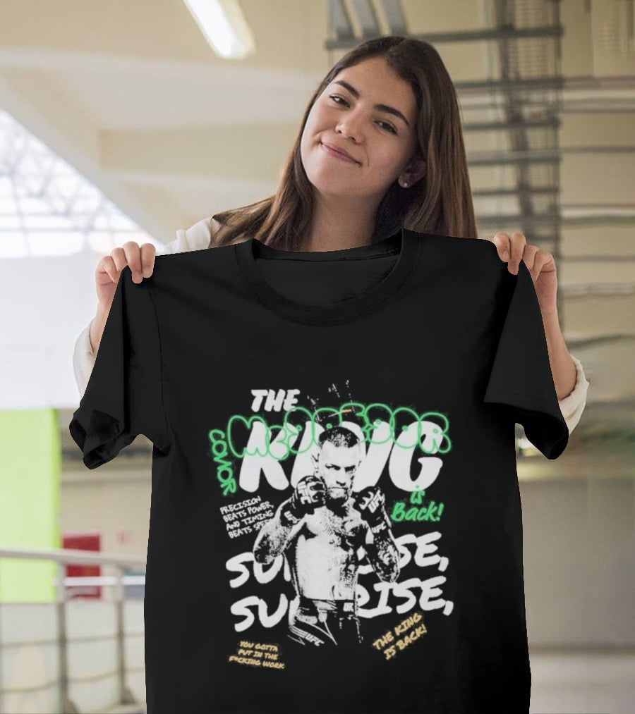 The Notorious Conor McGregor The Champ Sunrise Surprise Boxing Legacy T-Shirt