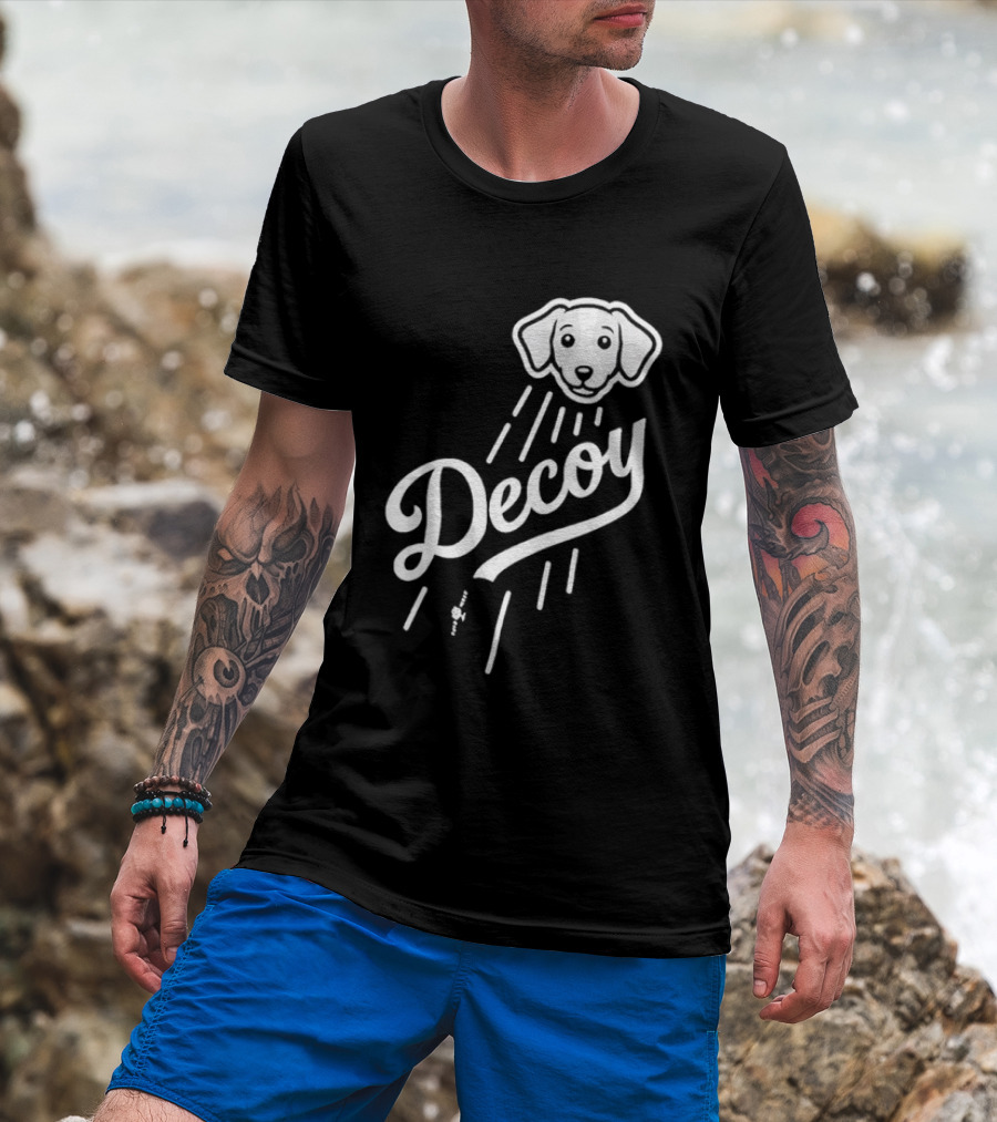 Decoy Shohei Ohtani Los Angeles Dodgers Dog T-Shirt