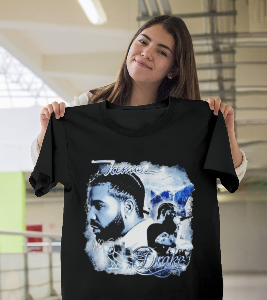 Drake Iceman 2026 Big Face Bootleg T-Shirt