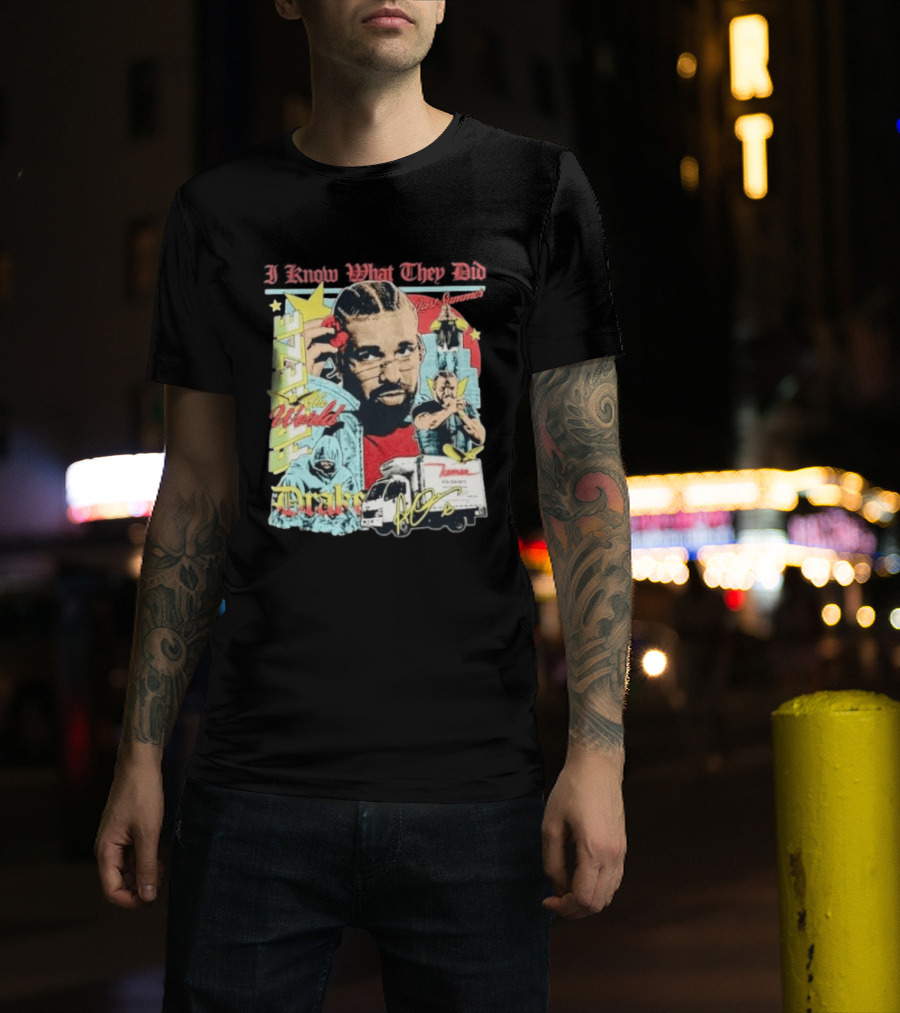 I Know What They Did Drake Freeze The World Iceman 2026 T-Shirt