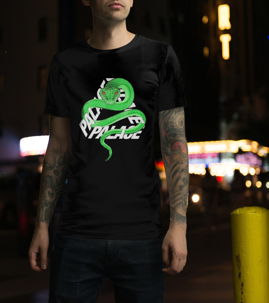 Palace Tri Ferg Green Snake T-Shirt