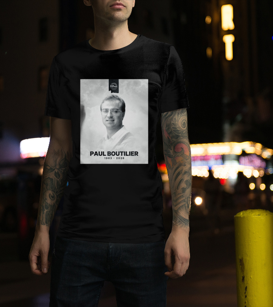 Paul Boutilier 1963 2026 NHL Alumni Member T-Shirt